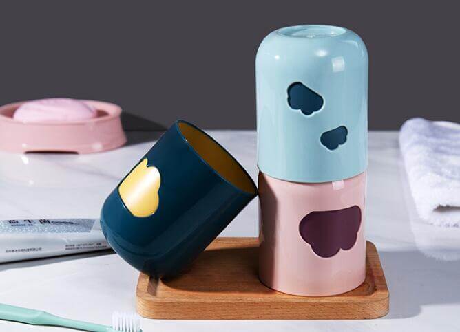 Eco-Friendly Toothbrush Holder Cup – Lightweight Mug