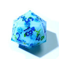 Enchanted China | 33mm D20 | Oversized Art Core Dice | Single Dice