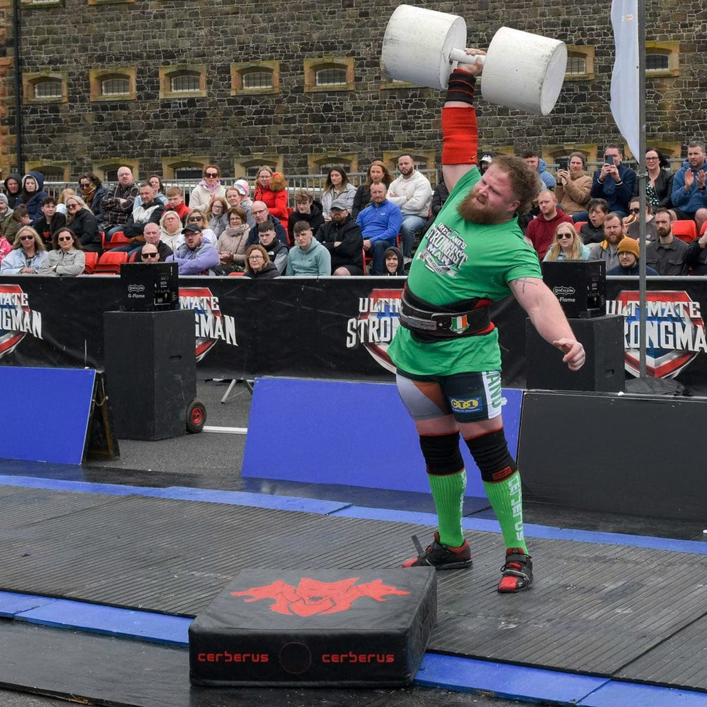 CERBERUS Strength Strongman Event Drop Pad – High-Density Shock Pad