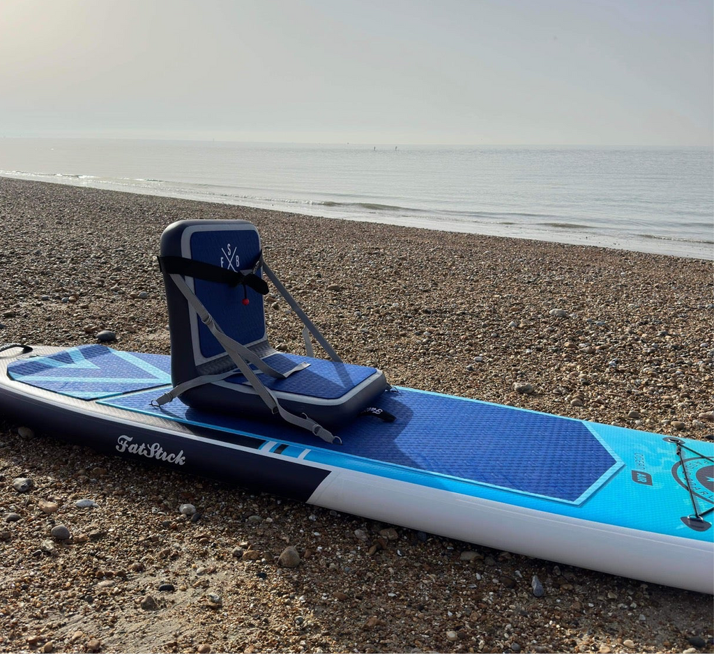 FatStick Adaptive Inflatable SUP & Kayak Seat – Ergonomic Beach Chair