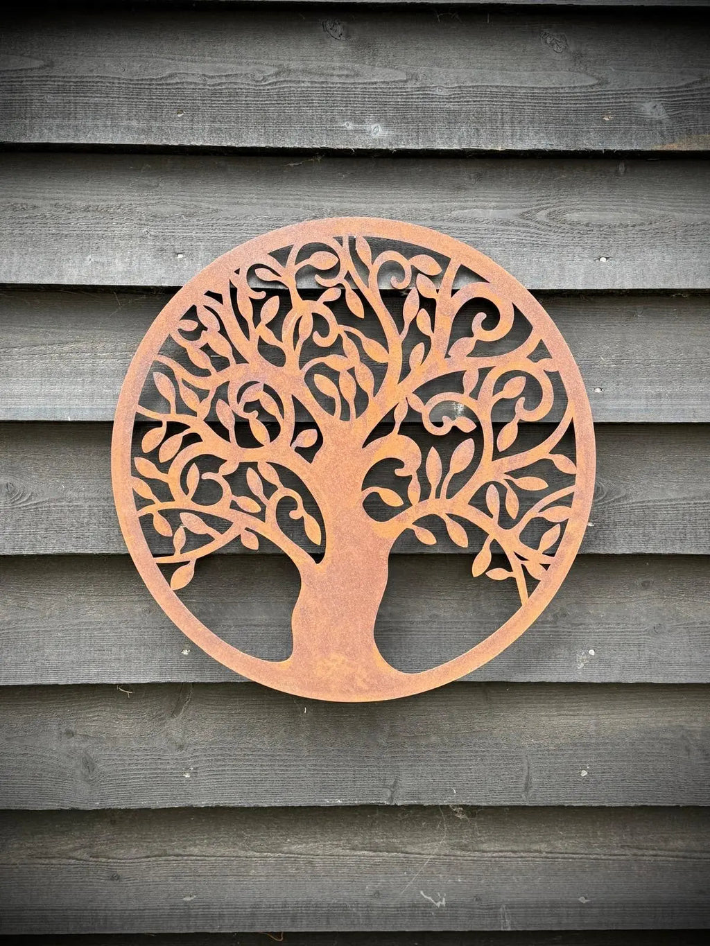Rustic Warehouse Norfolk Tree of Life Metal Garden Wall Art – 55cm