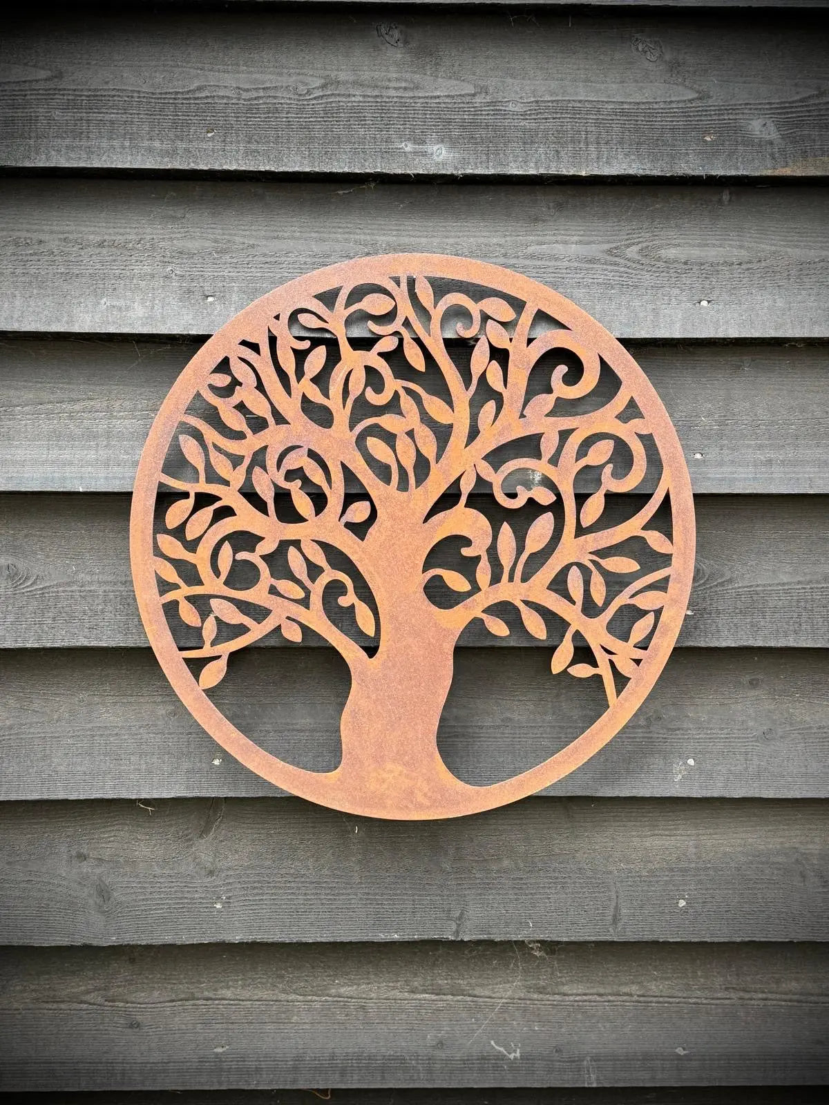 Rustic Warehouse Norfolk Tree of Life Metal Garden Wall Art – 55cm