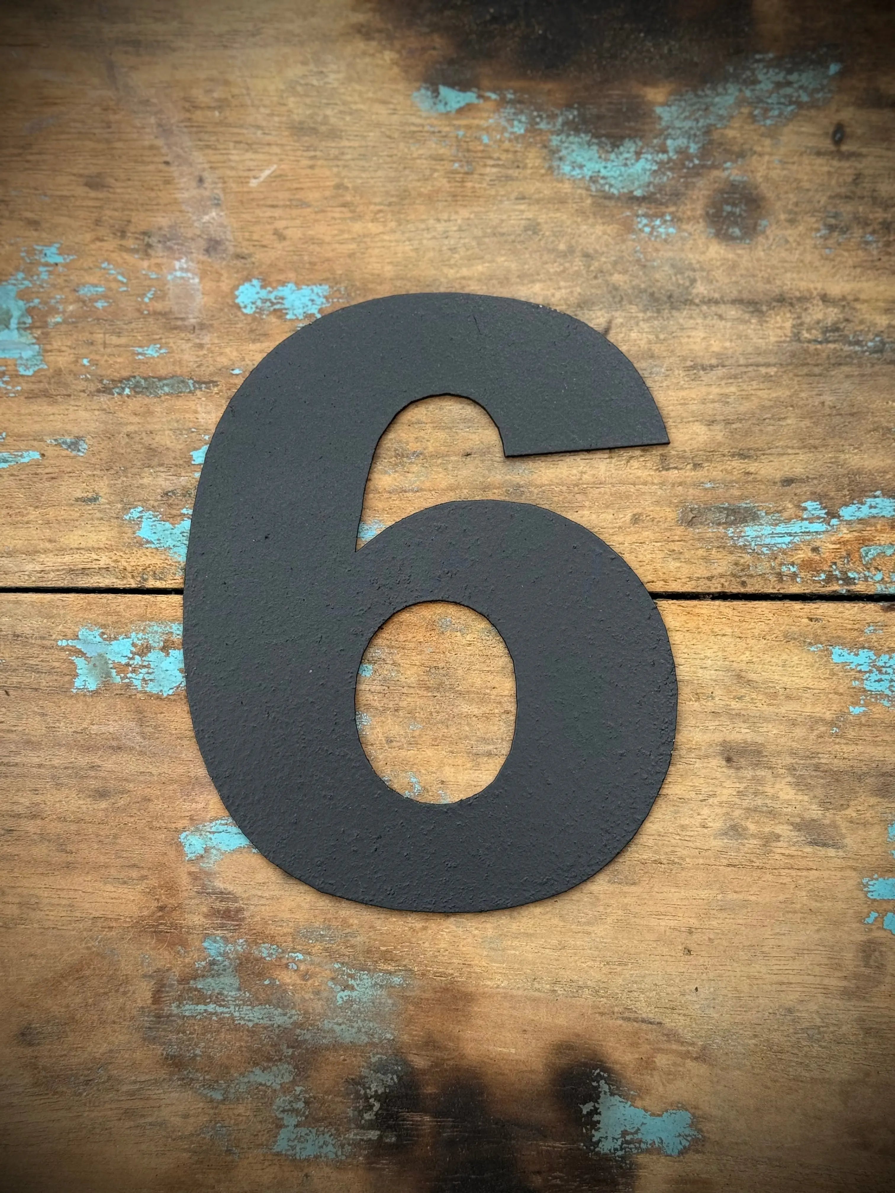 Rustic Black Metal Letters – Industrial Steel Wall Decor by Rustic Warehouse