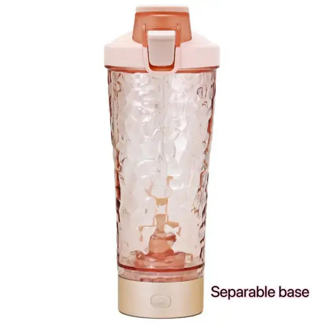 Electric Protein Shaker Bottle Portable USB Blender Cup for Gym, Fitness, and Supplements