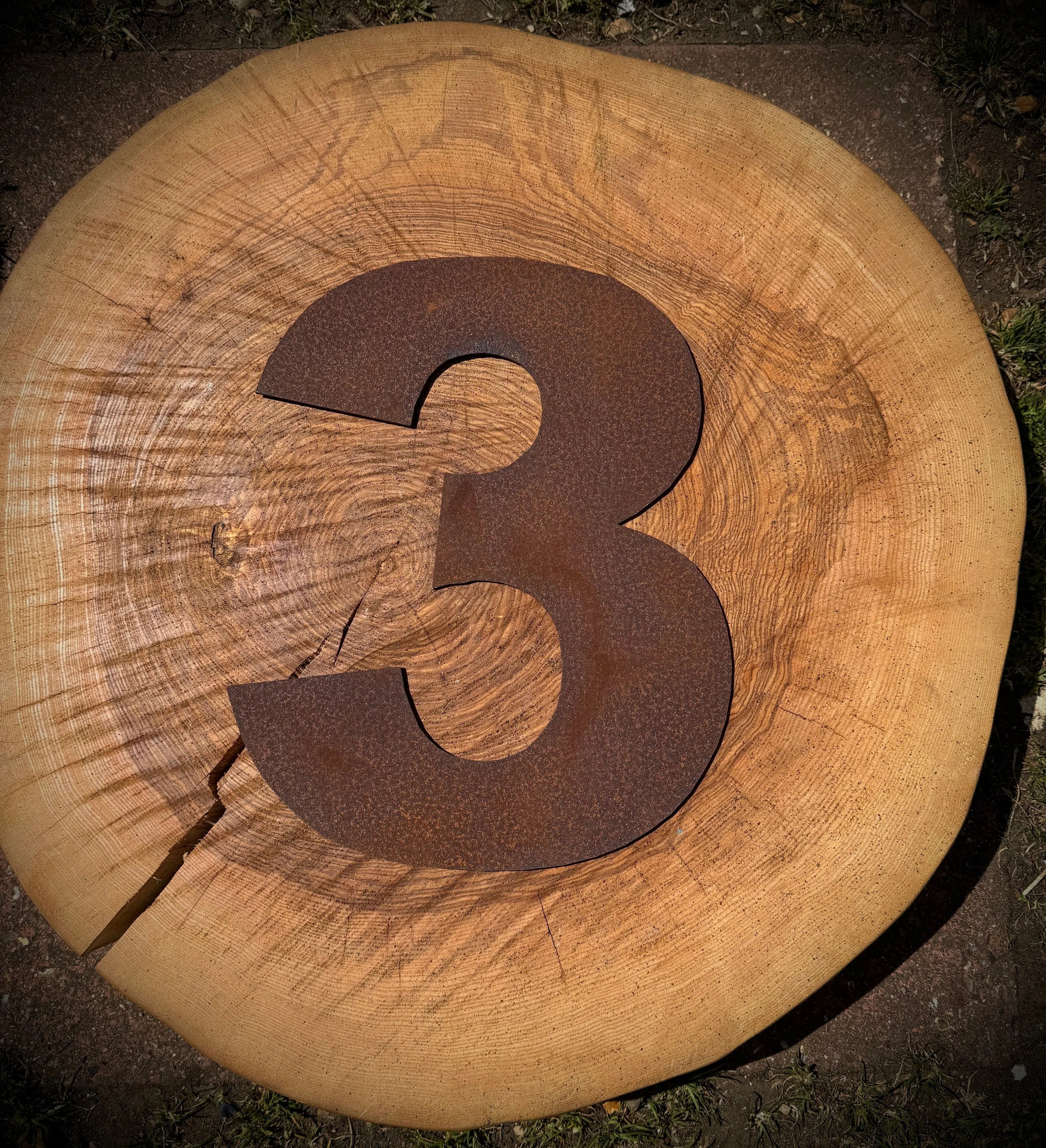 12-Inch Rusty Metal Letters by Rustic Warehouse Norfolk | Industrial Signage