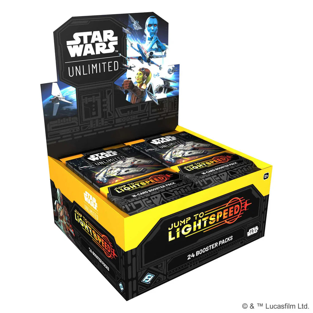 Star Wars: Unlimited - Jump to Lightspeed Booster Display (24 Packs)
