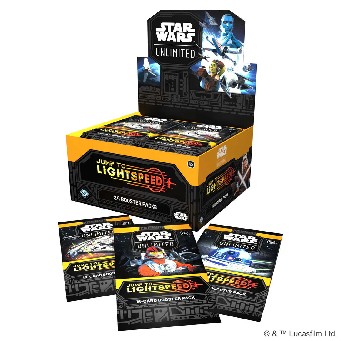 Star Wars: Unlimited - Jump to Lightspeed Booster Display (24 Packs)