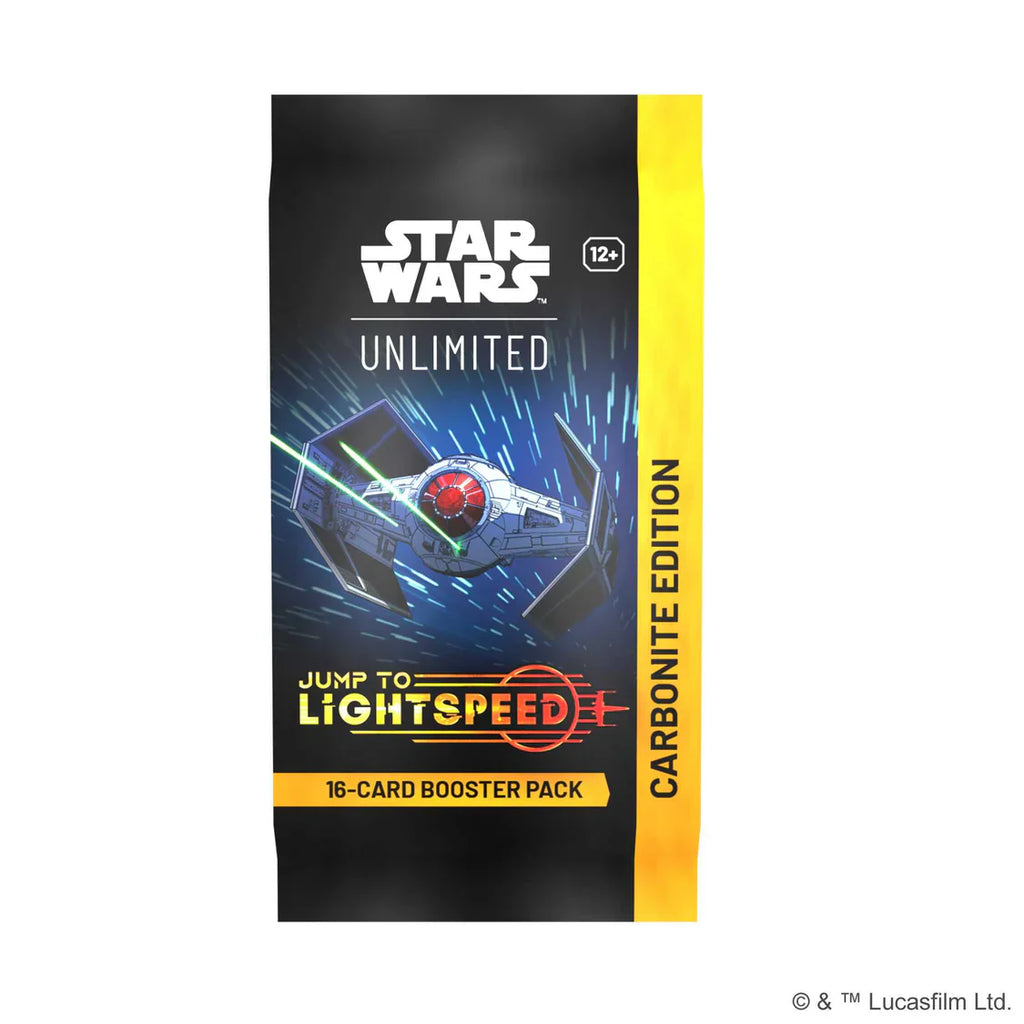 Star Wars: Unlimited Jump to Lightspeed Carbonite Collector Booster Pack