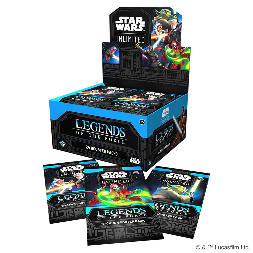 Star Wars: Unlimited Legends of the Force Booster Display - 24 Packs