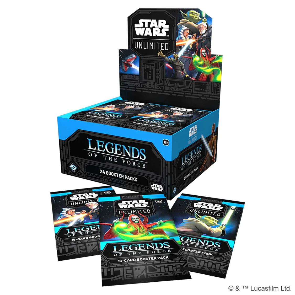 Star Wars: Unlimited Legends of the Force Booster Display - 24 Packs
