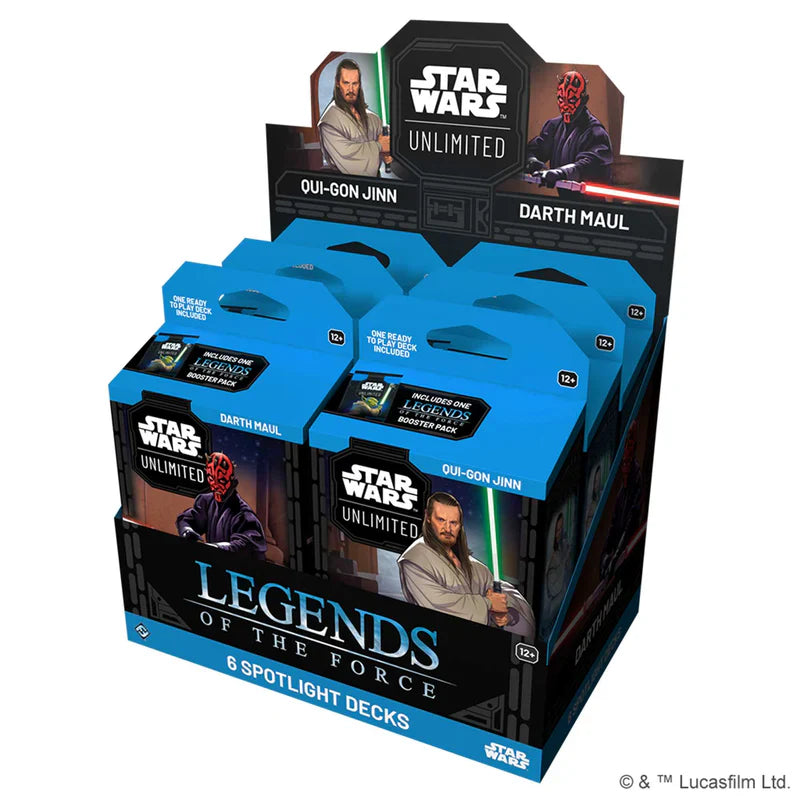 Star Wars: Unlimited Legends of the Force Spotlight Deck - Snaps
