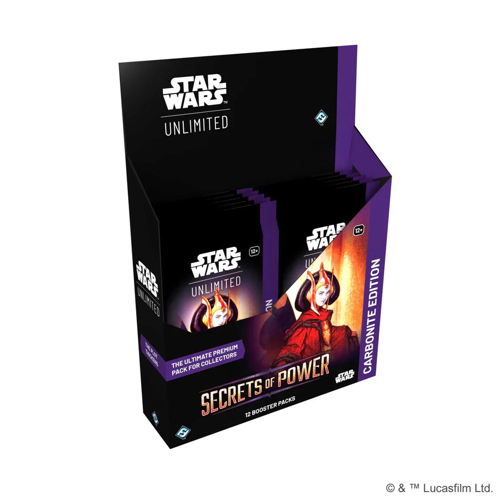 Star Wars: Unlimited Secrets of Power Carbonite Booster Display (12)