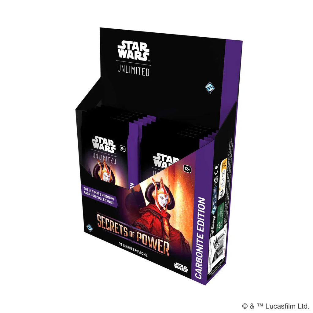 Star Wars: Unlimited Secrets of Power Carbonite Booster Display (12)