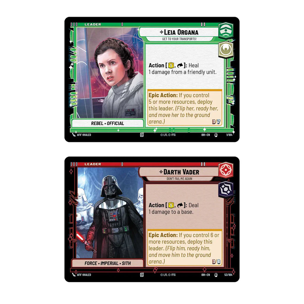 Star Wars: Unlimited Intro Battle: Hoth Trading Card Strategy Game