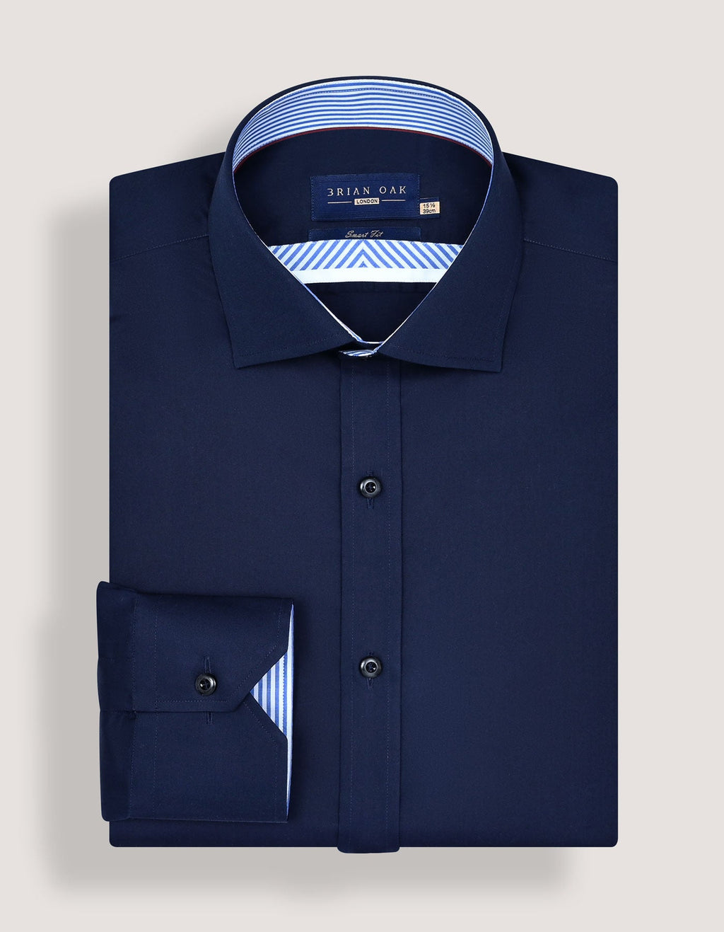 Navy Designer Formal Shirt