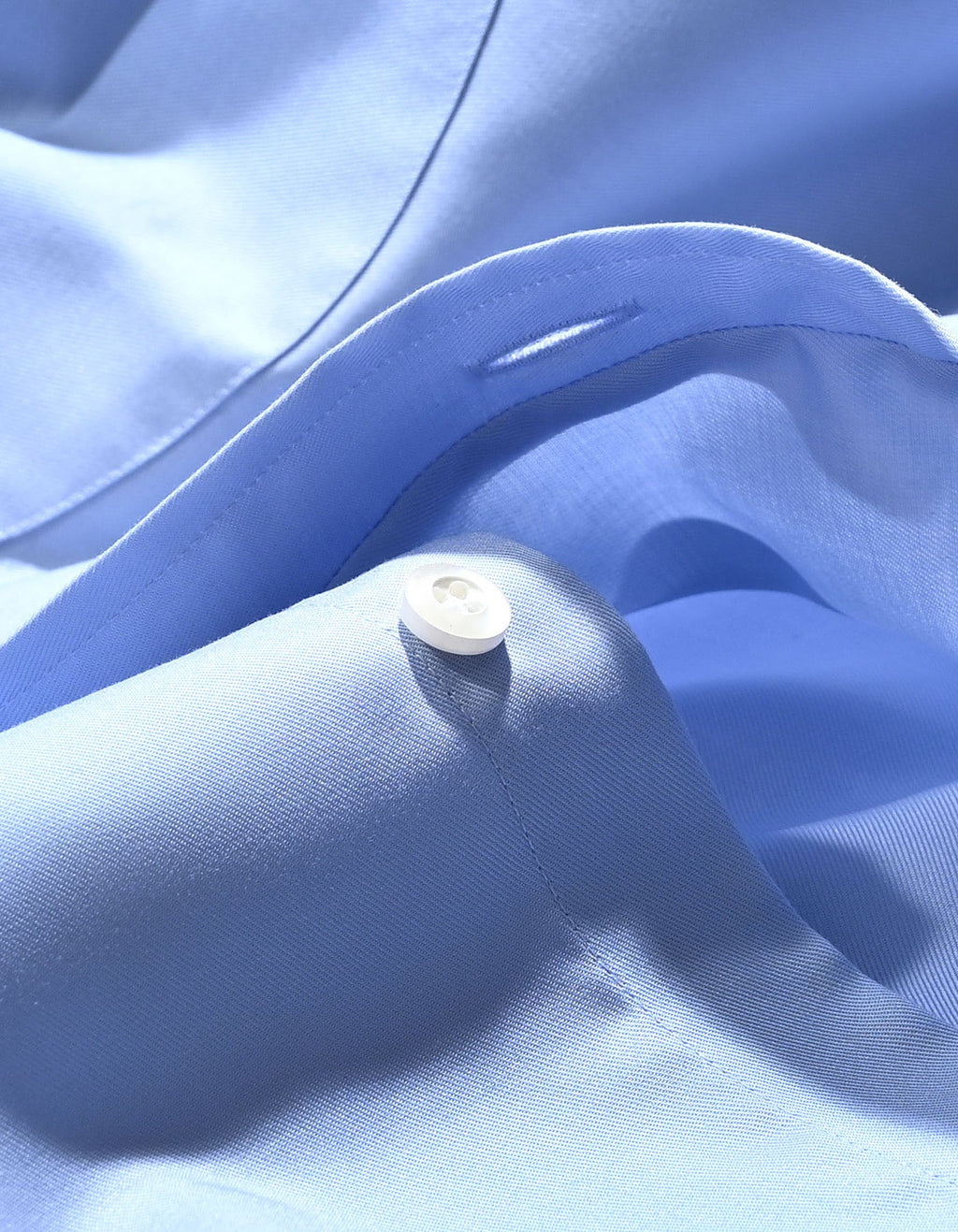Sky Blue Pure Cotton Dress Shirt