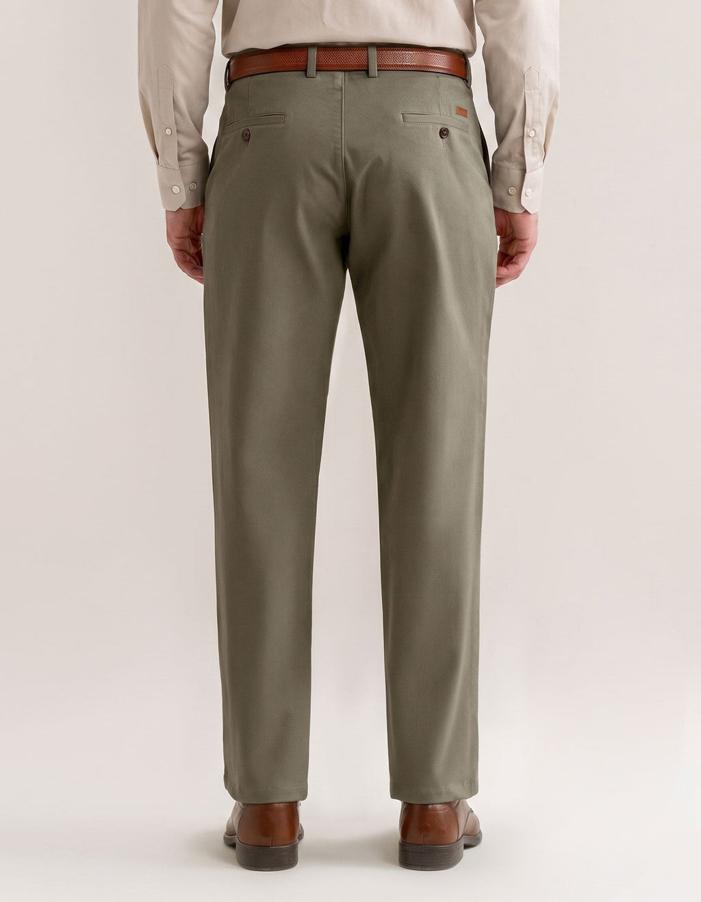 Light Brown Performance Chino Trouser