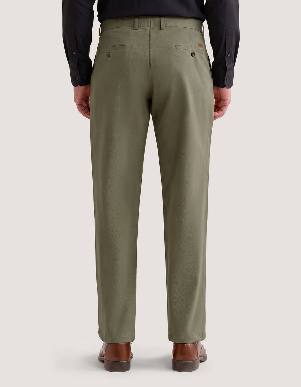 Light Brown Performance Chino Trouser