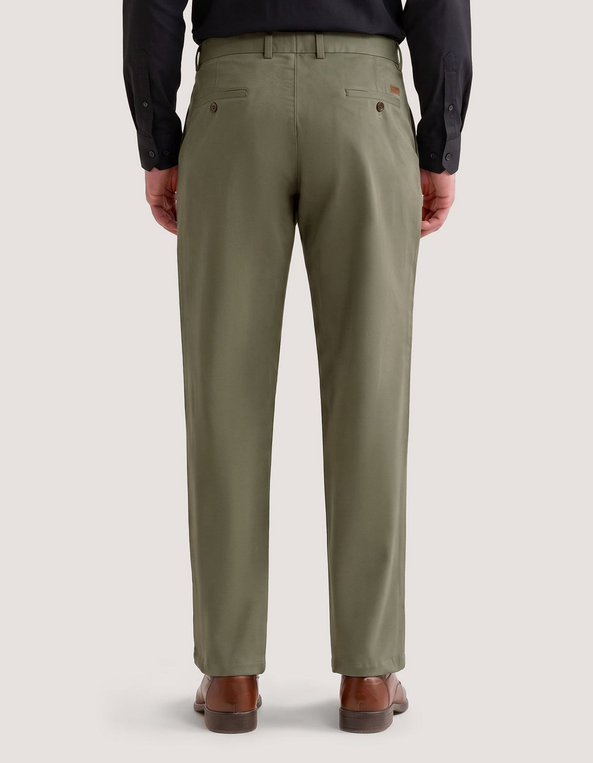 Light Brown Performance Chino Trouser