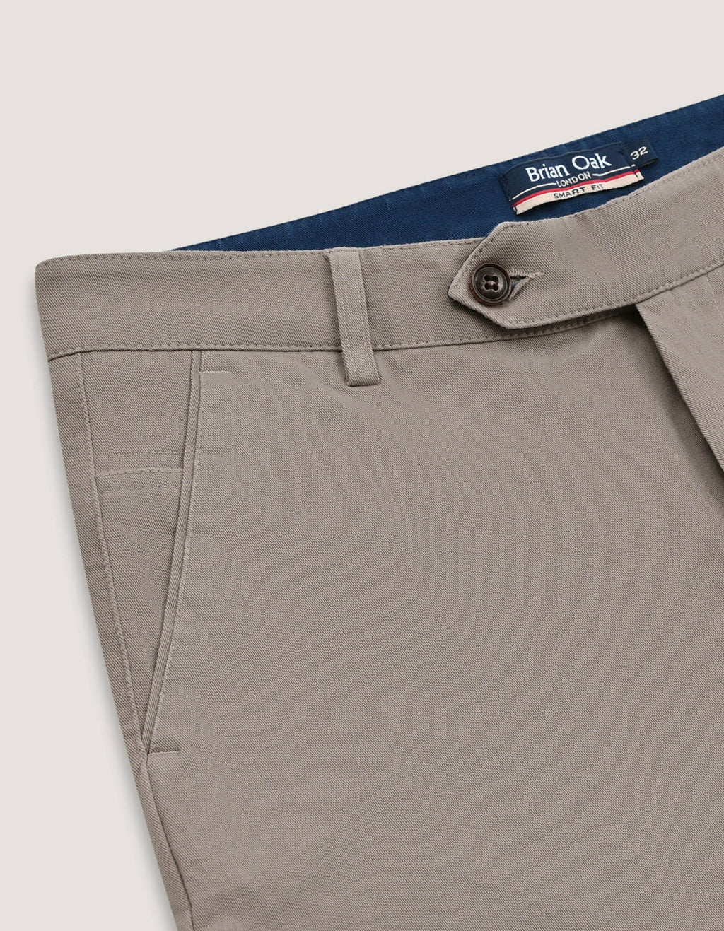 Beige Performance Chino Trouser