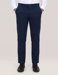 Plain Navy Smart Fit Chino Trouser
