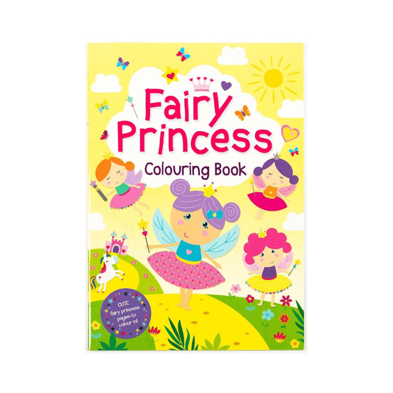 Fairy Princess Colouring Book by PoundFun – Creative Kids Activity Book