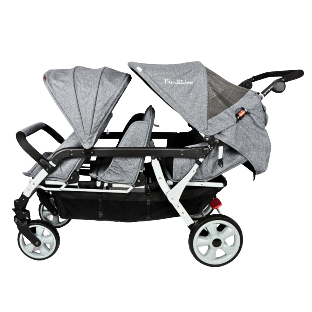 Familidoo 6 Seater Lightweight Stroller - Plus Free Rain Cover