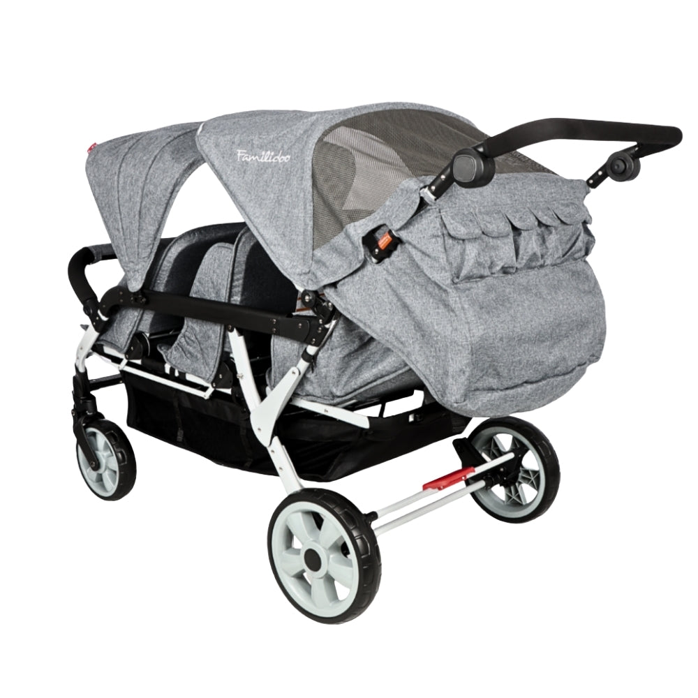 Familidoo 6 Seater Lightweight Stroller - Plus Free Rain Cover