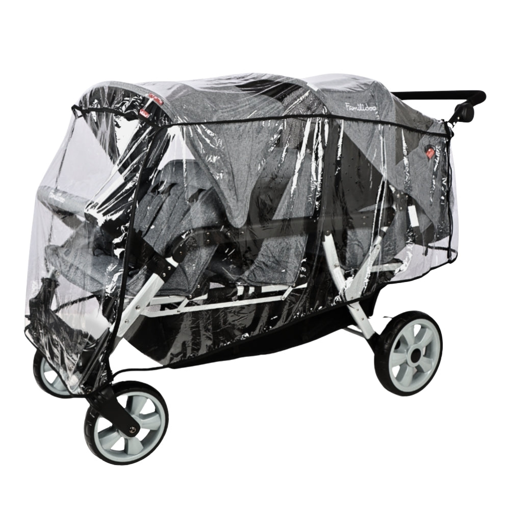 Familidoo 6 Seater Lightweight Stroller - Plus Free Rain Cover