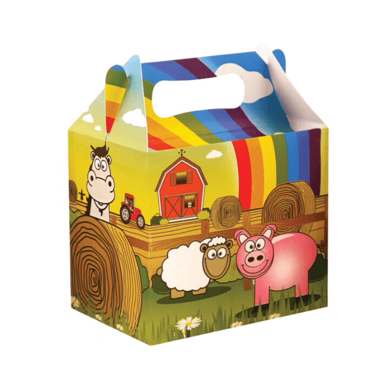 PoundFun Farm Party Box | All-in-One Barnyard Birthday Decoration Kit