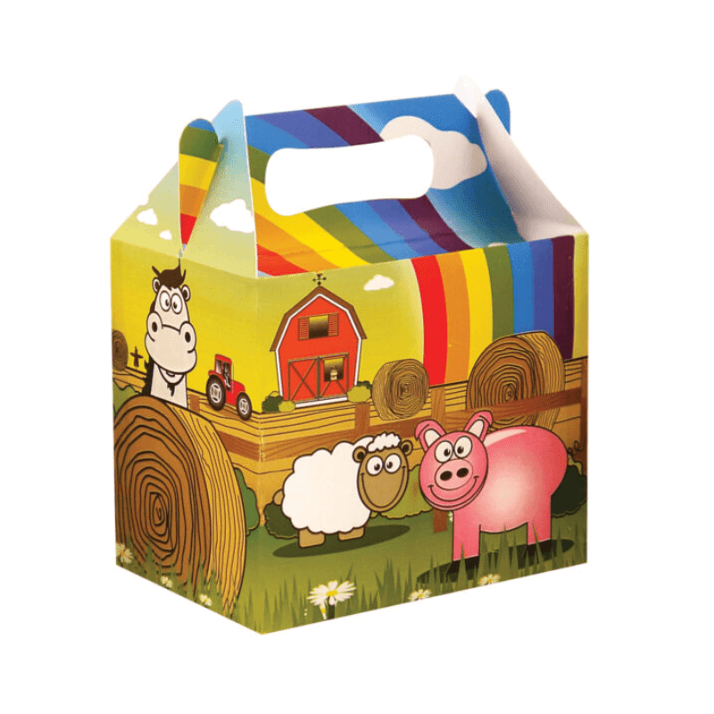 PoundFun Farm Party Box | All-in-One Barnyard Birthday Decoration Kit