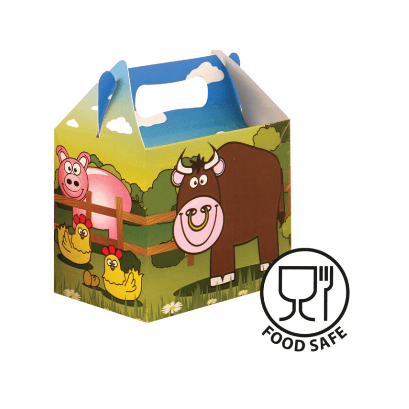 PoundFun Farm Party Box | All-in-One Barnyard Birthday Decoration Kit