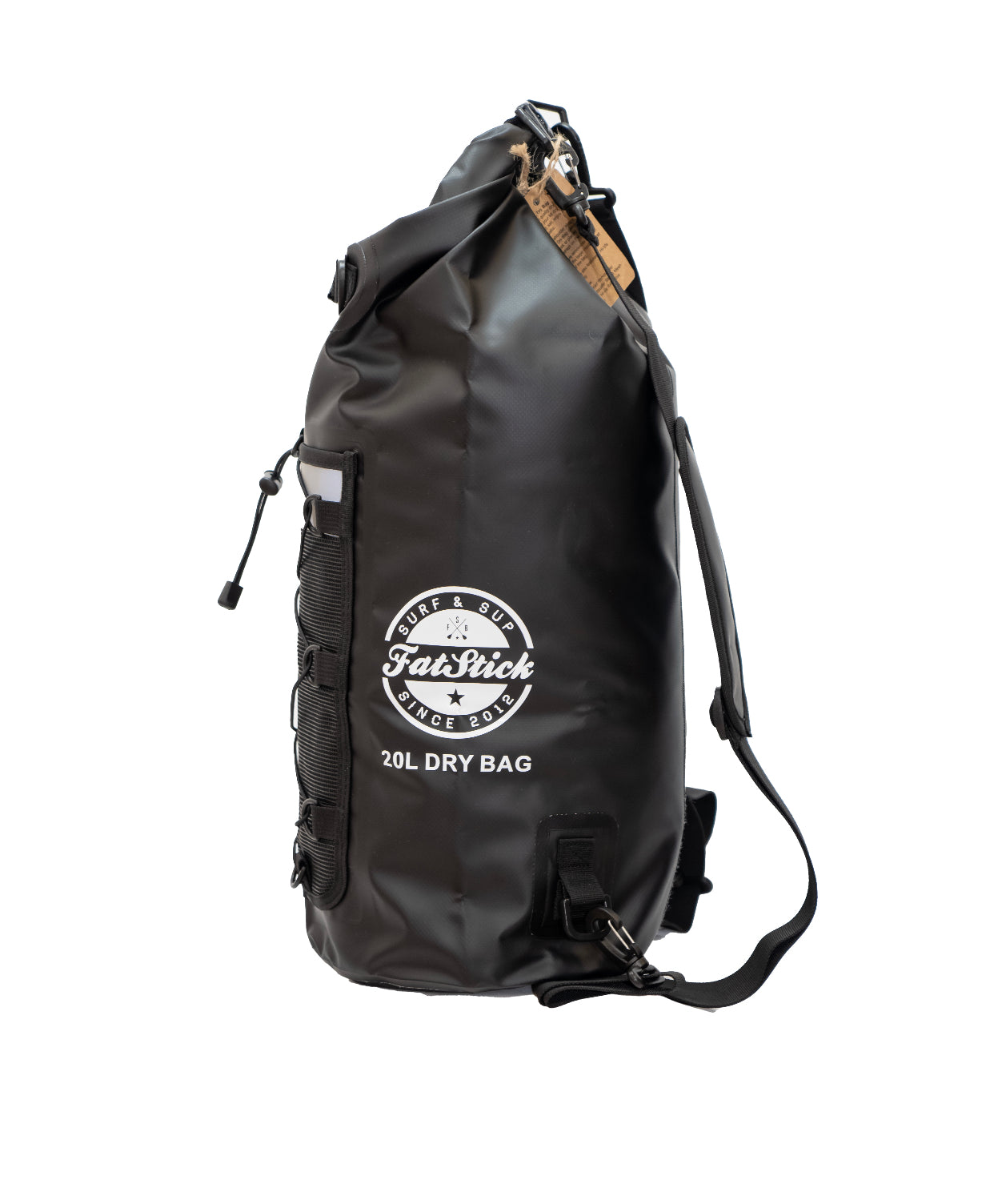 FatStick 20L Waterproof Dry Bag Backpack | Reflective Hi-Vis Strip