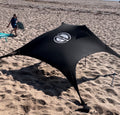 Fatstick Beach Tent – UPF 50+ Sun Shade Canopy with Ground Sheet