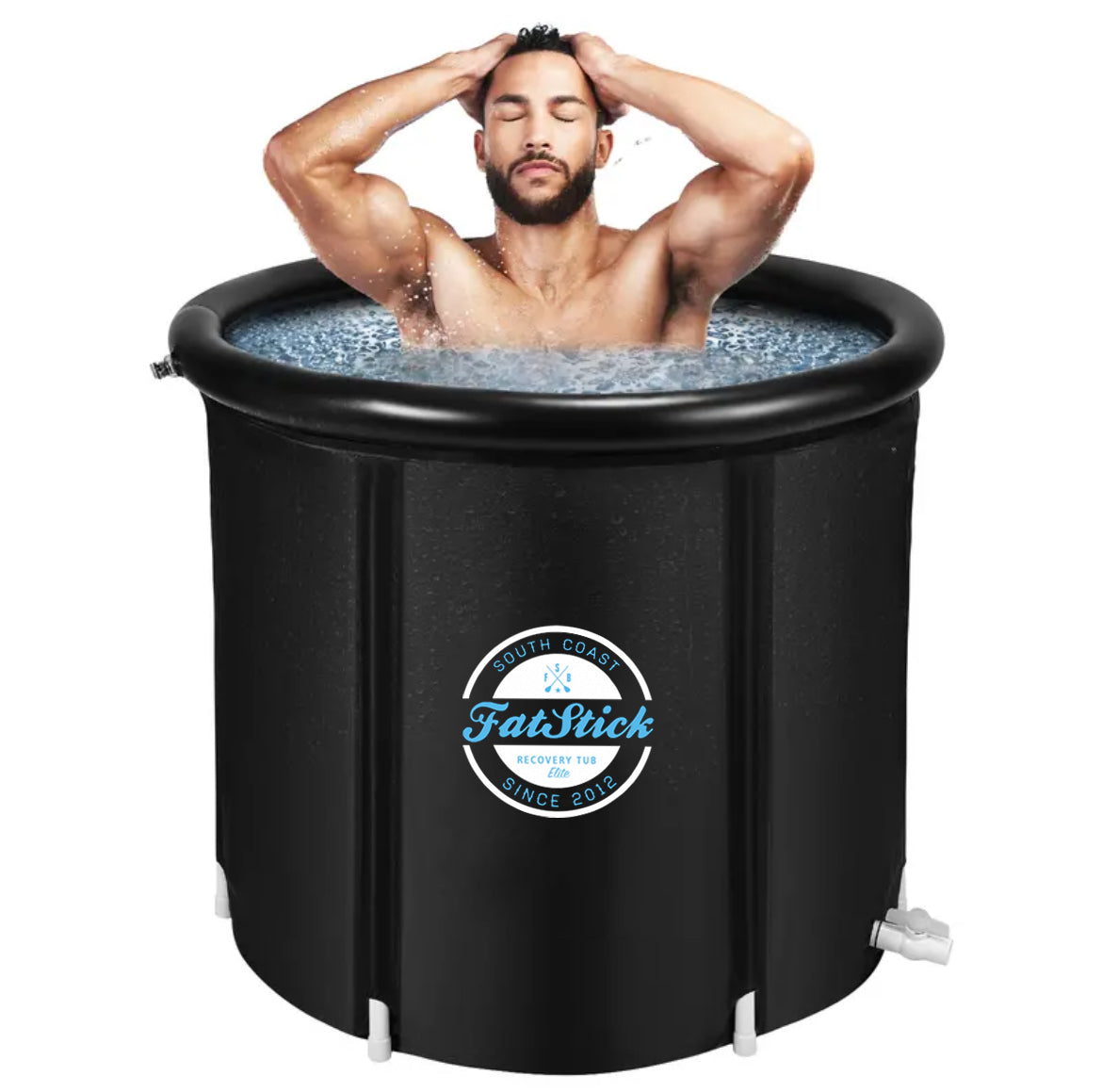 FatStick Portable Recovery Ice Bath | Insulated Cold Plunge Tub