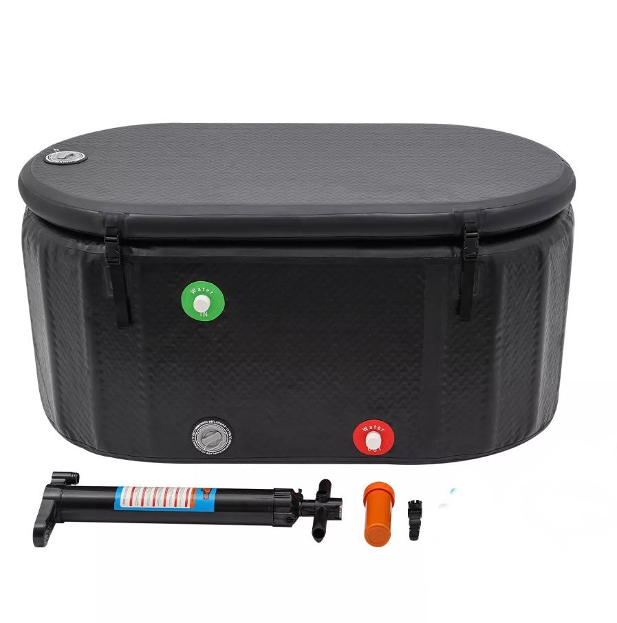 FatStick Pro XL Ice Bath - Portable Drop Stitch Cold Water Therapy Tub