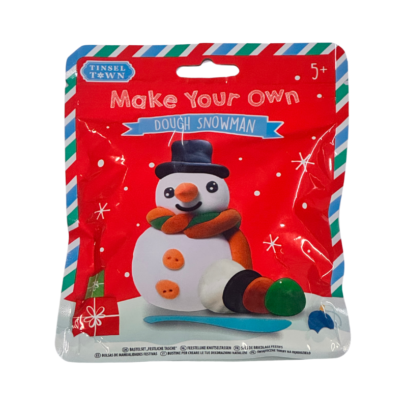 PoundFun Make Your Own Christmas Craft Bag - Festive DIY Decoration Kit