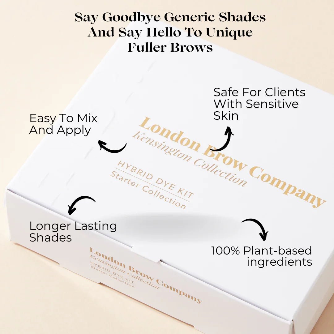 London Brow Hybrid Dye Starter Kit – Professional Vegan Tint Set