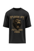 XAPE Fist Fury Oversized Tee - Black