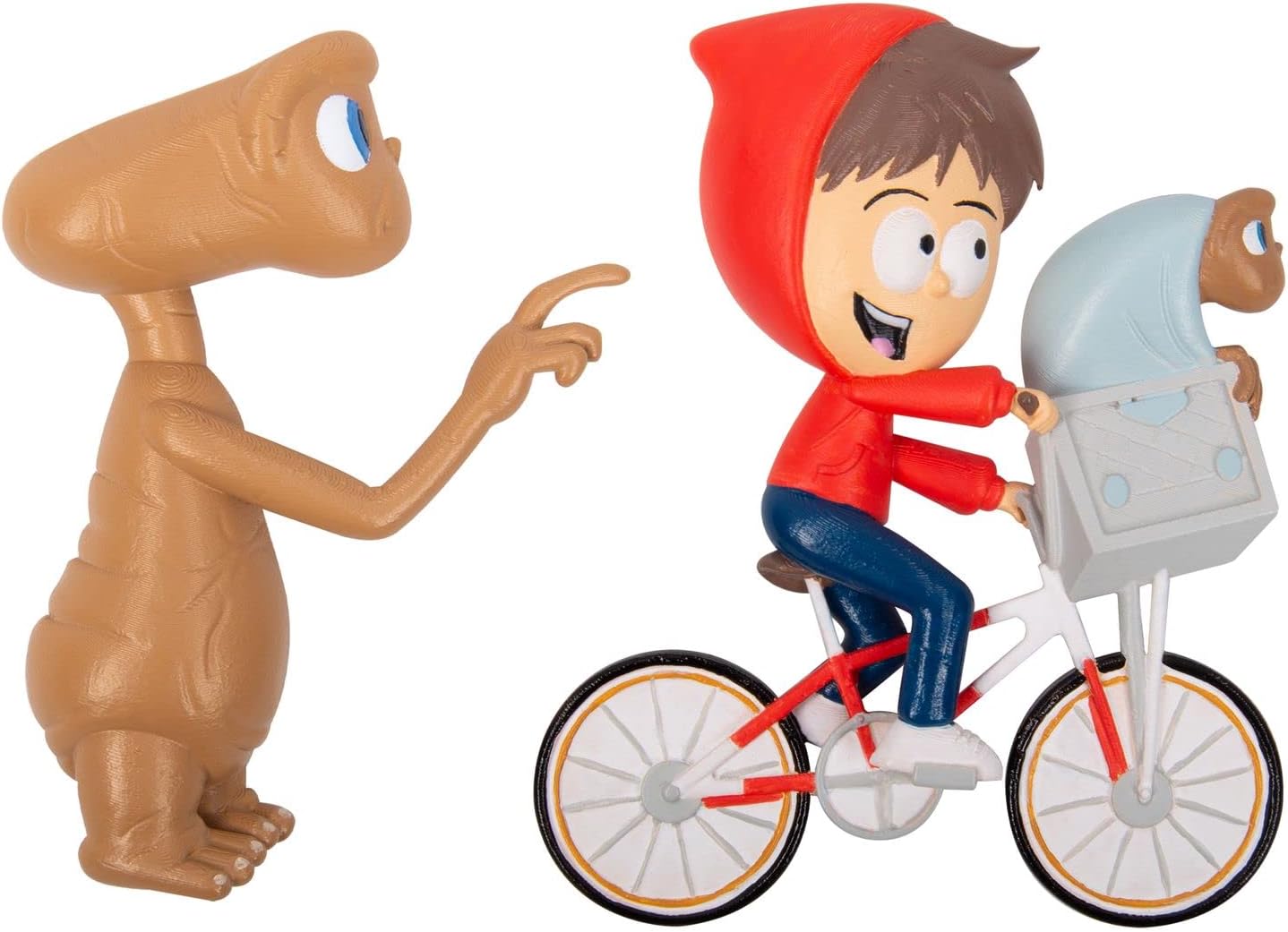 E.T. The Extra Terrestrial Comic Ons Reusable 3D Wall Decals - 2 Pack