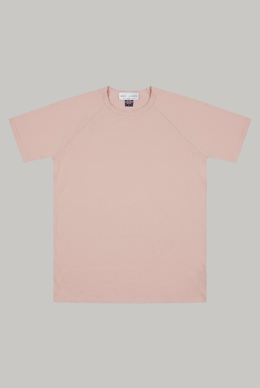 Hoxton Raglan Sleeve Fitted T-shirt - Nude