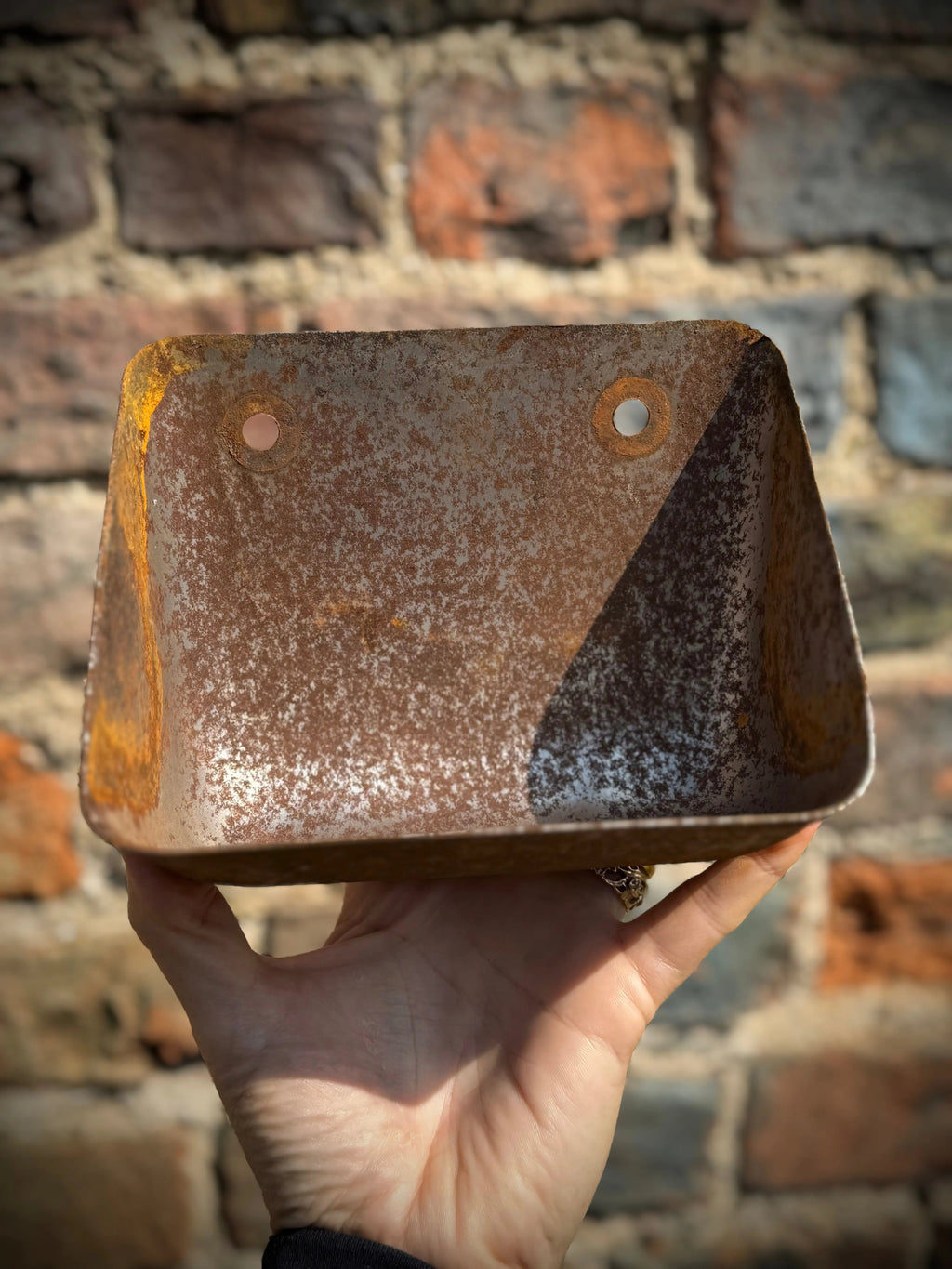 Rustic Warehouse Norfolk | Vintage Industrial Metal Wall Herb Planter