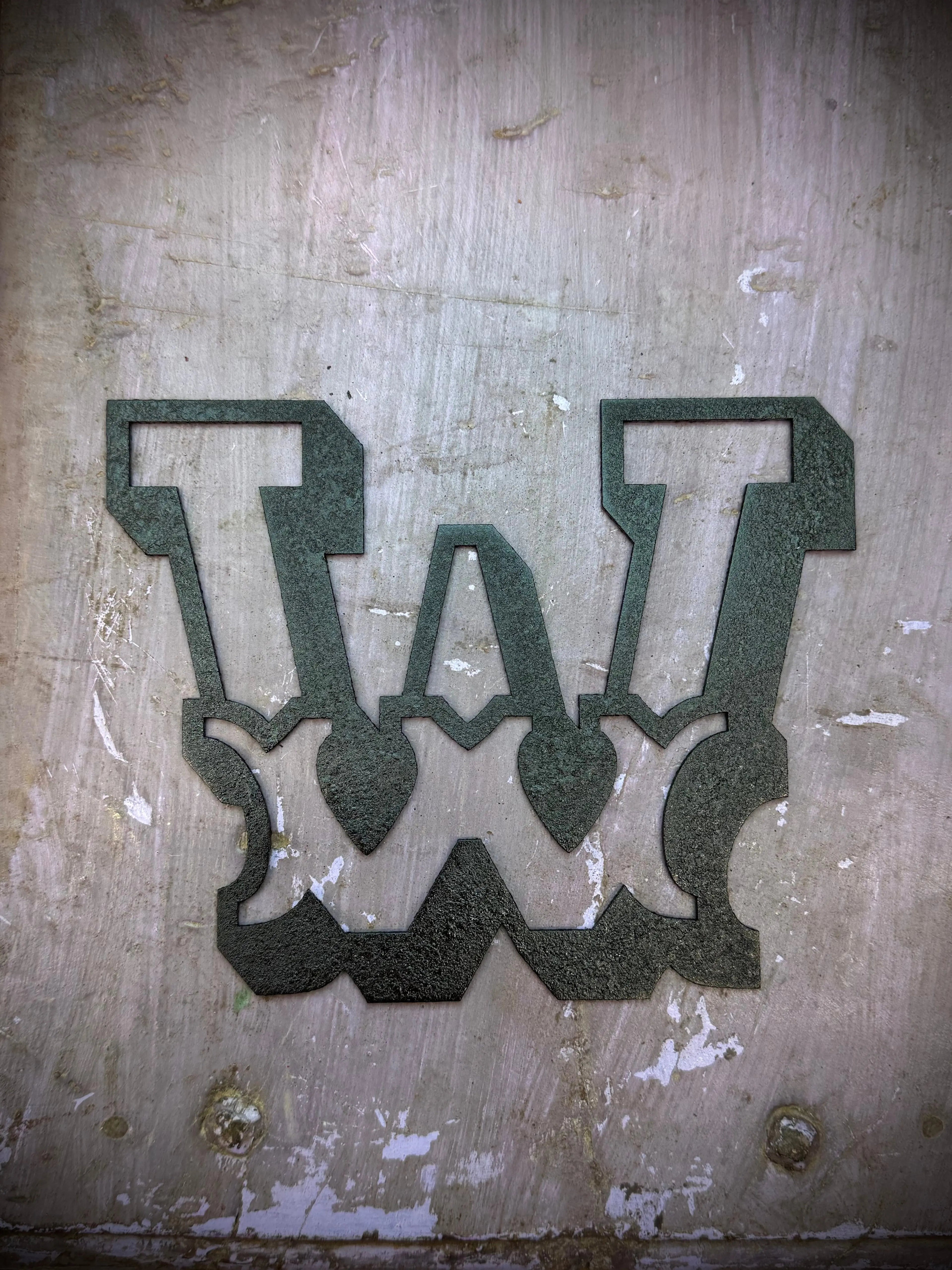 Rustic Black Metal Carnival Letters | Industrial Steel Wall Decor by RWN