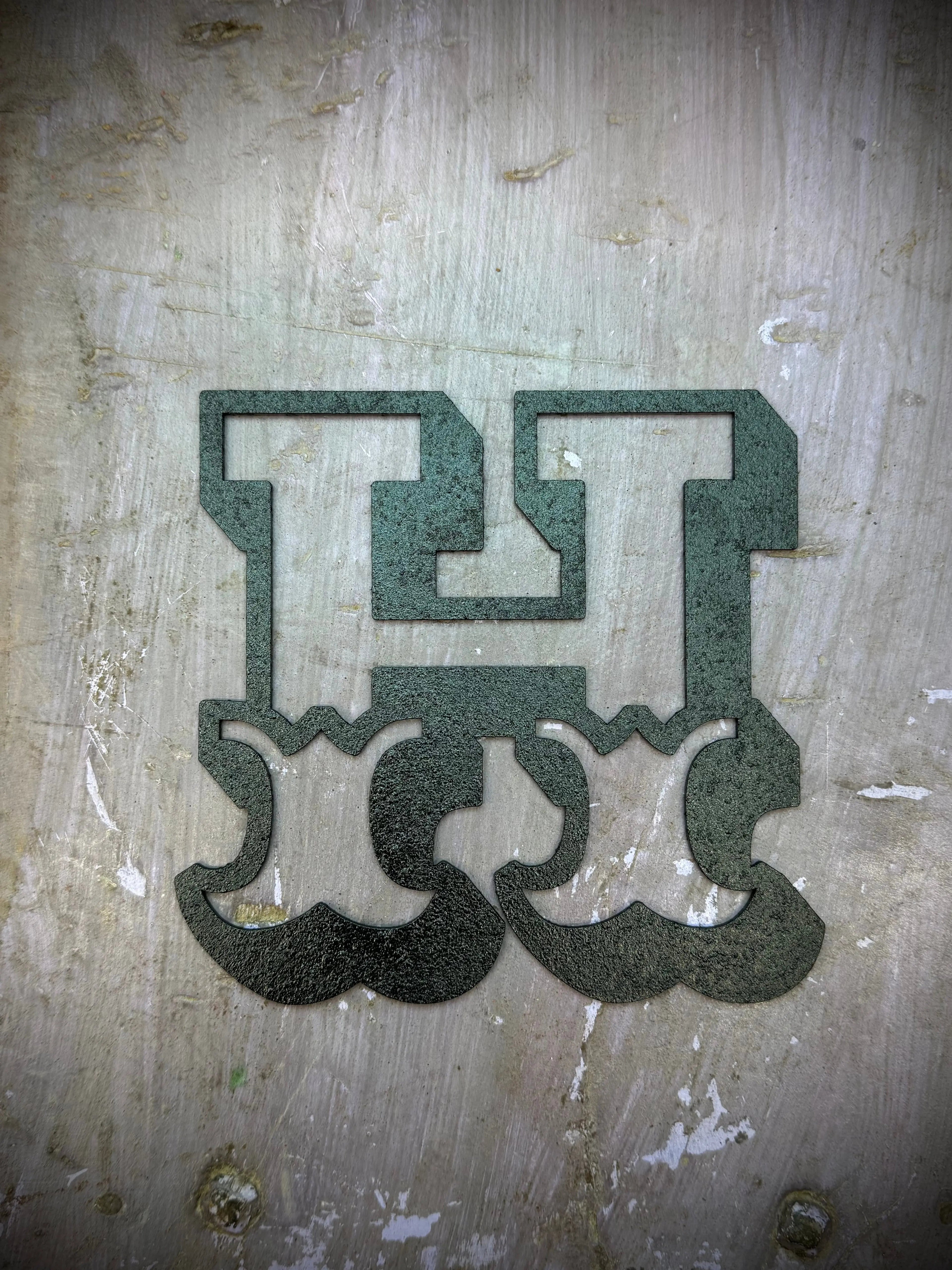 Rustic Black Metal Carnival Letters | Industrial Steel Wall Decor by RWN