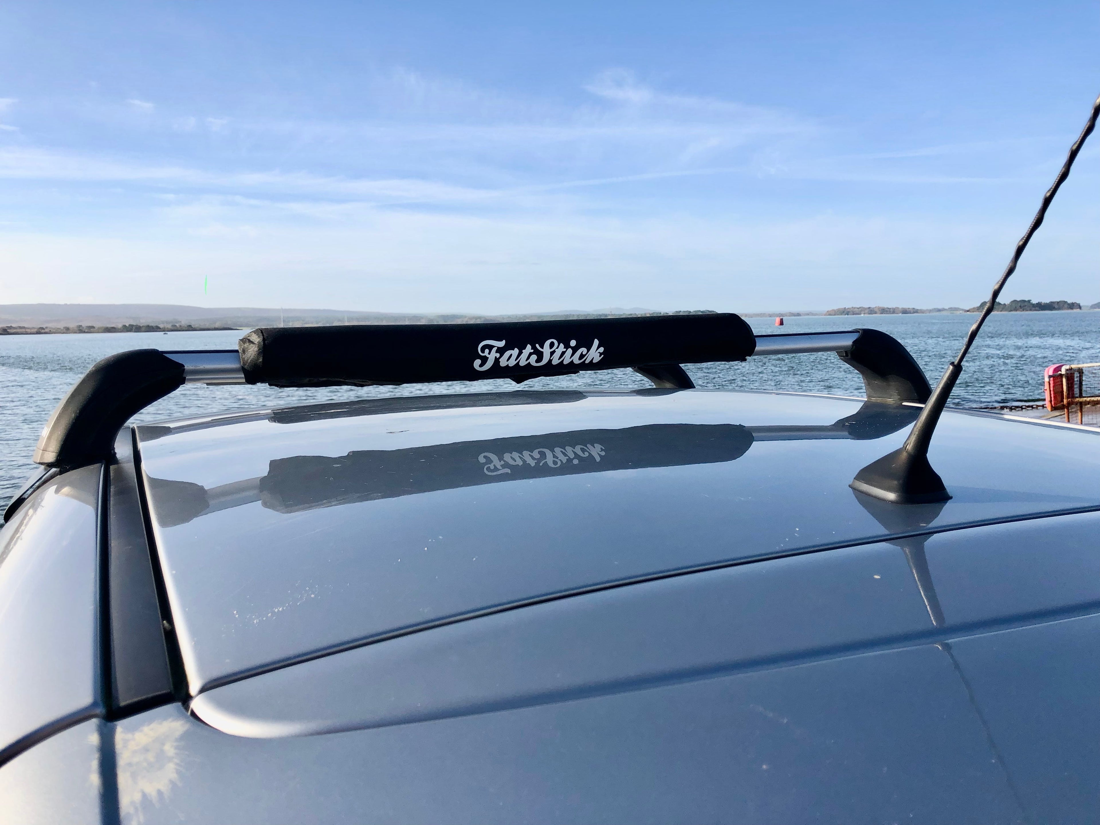FatStick Long Aero Roof Rack Bar Pads - 71cm Protective Pads (Pair)