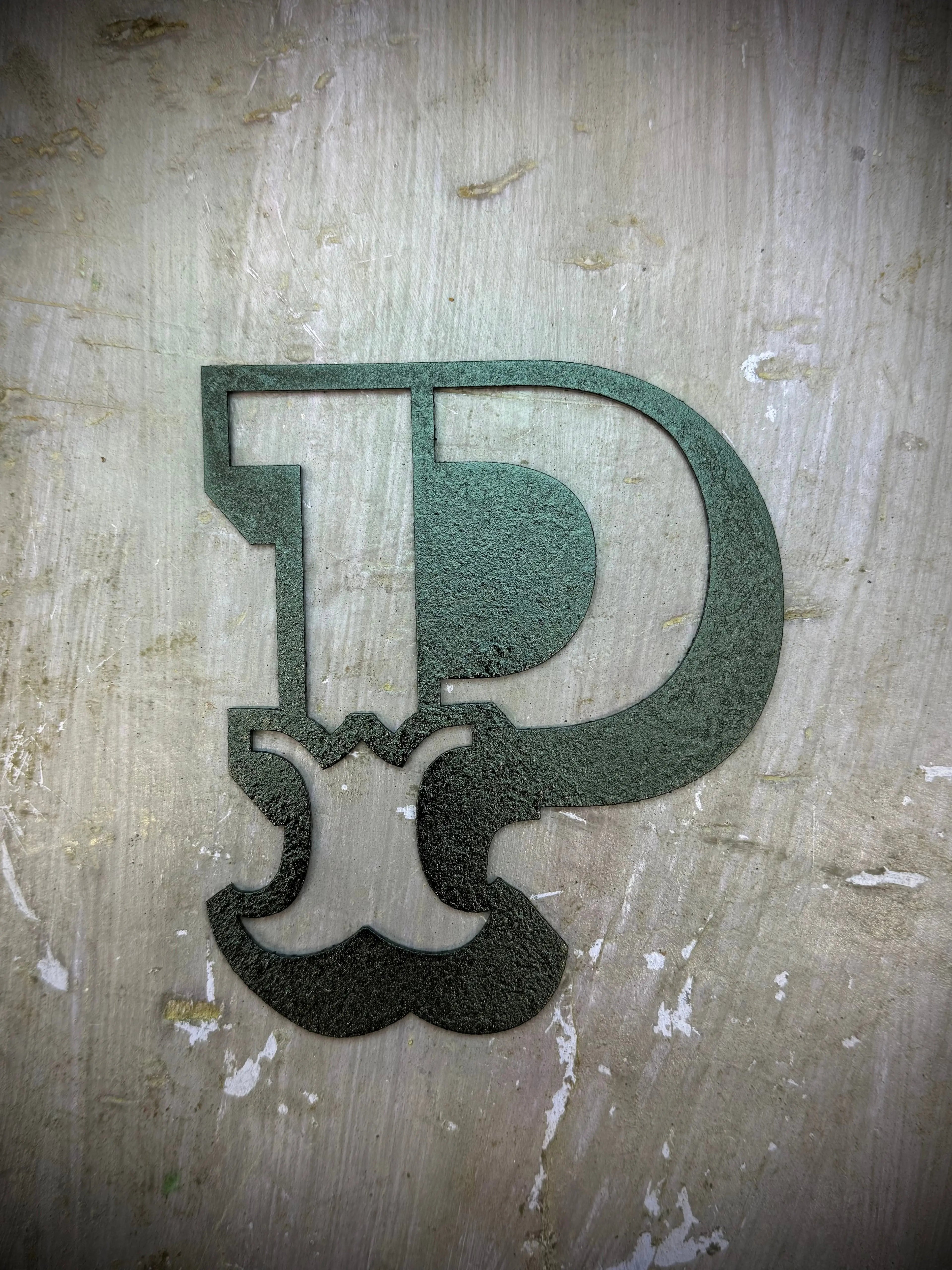 Rustic Black Metal Carnival Letters | Industrial Steel Wall Decor by RWN