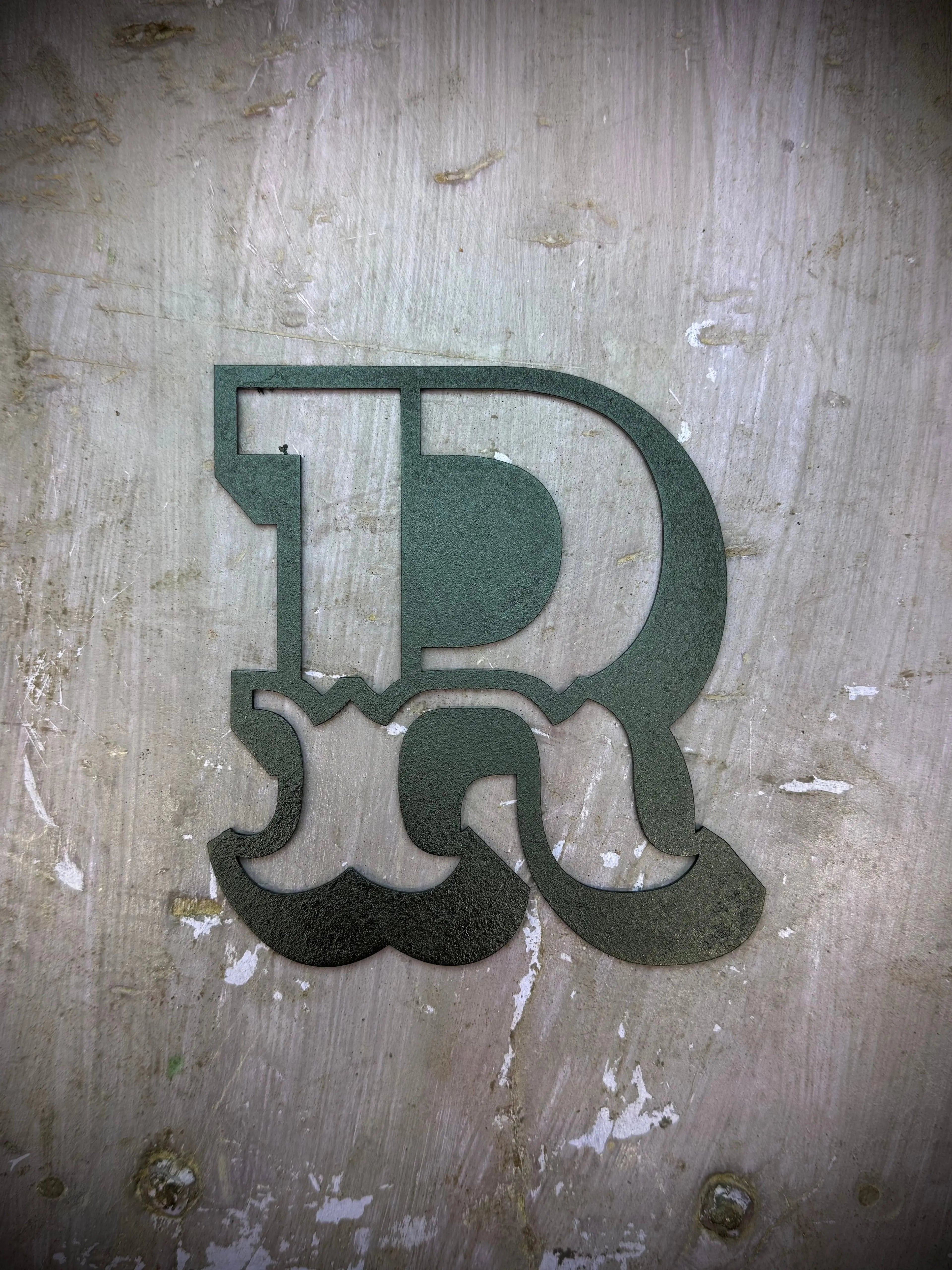 Rustic Black Metal Carnival Letters | Industrial Steel Wall Decor by RWN