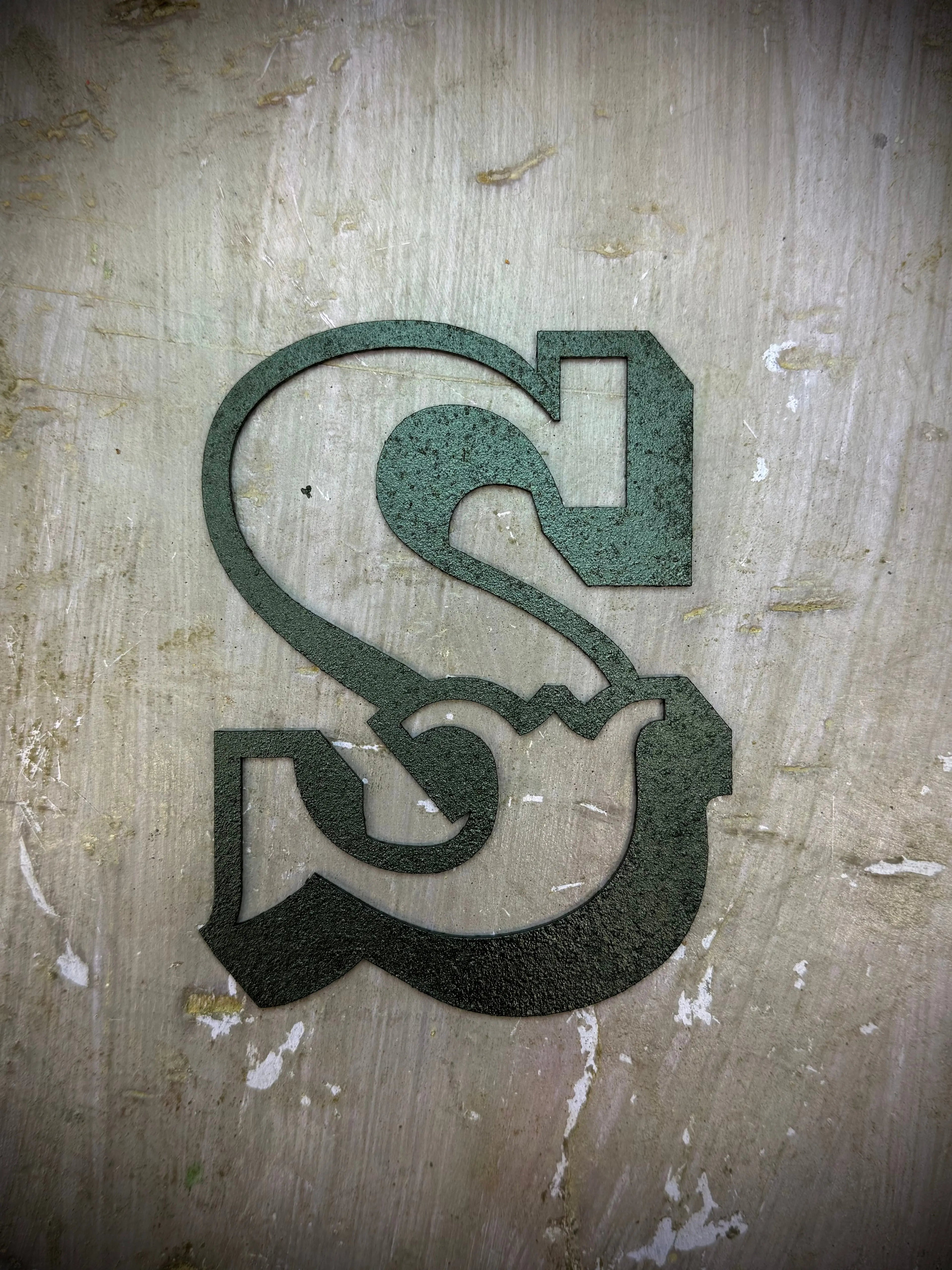 Rustic Black Metal Carnival Letters | Industrial Steel Wall Decor by RWN