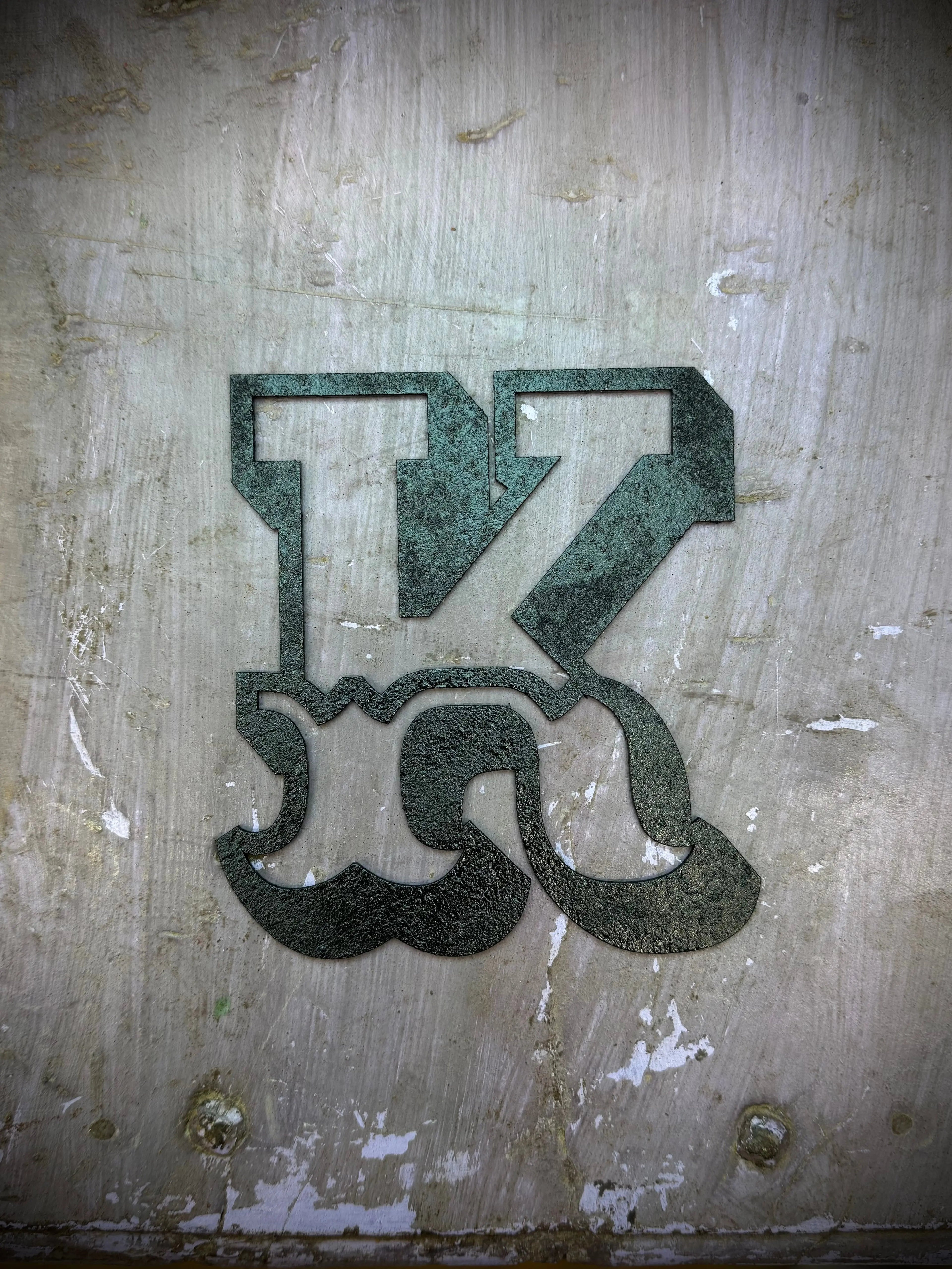 Rustic Black Metal Carnival Letters | Industrial Steel Wall Decor by RWN