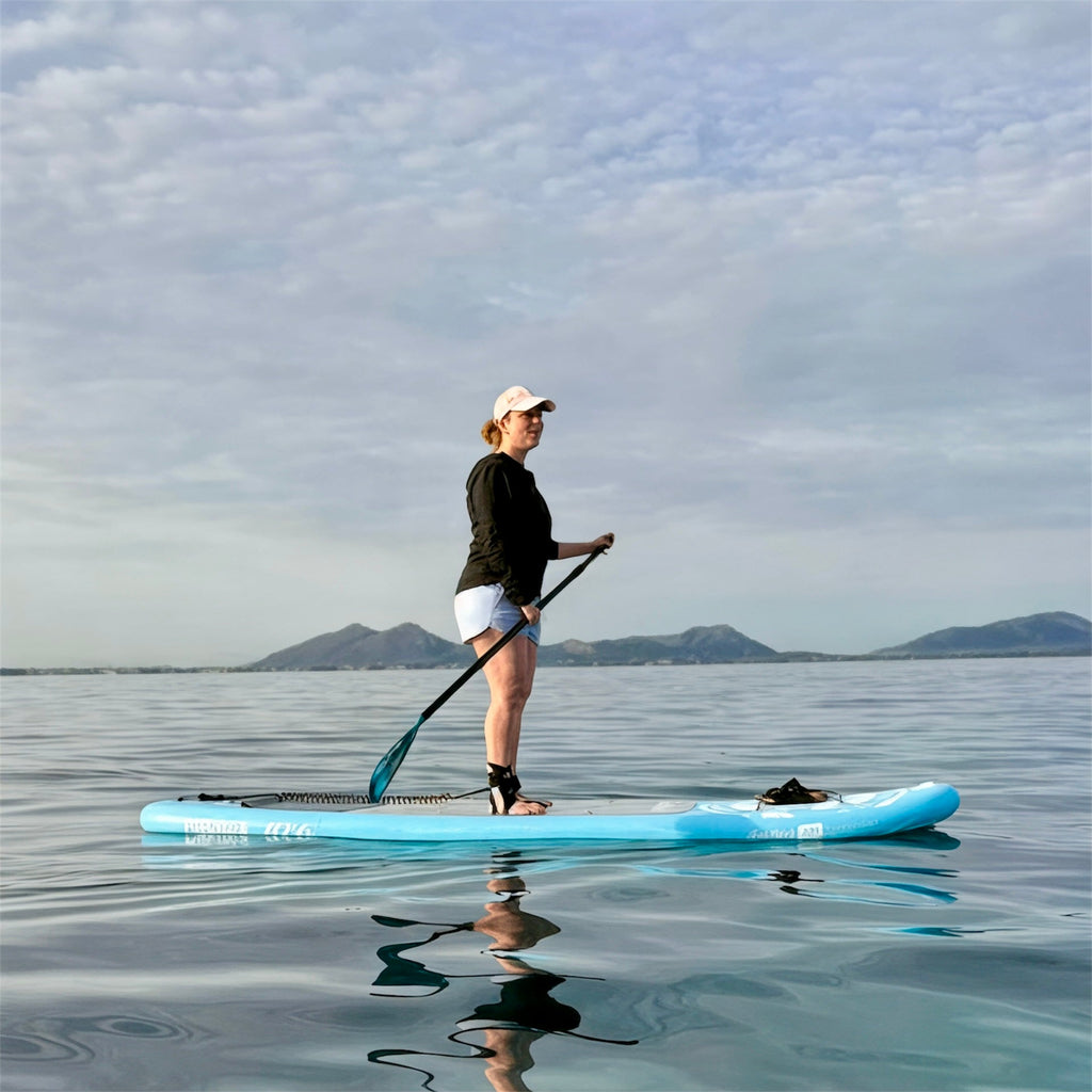 FatStick AirStick 10'6 Inflatable Stand Up Paddle Board Kayak Hybrid